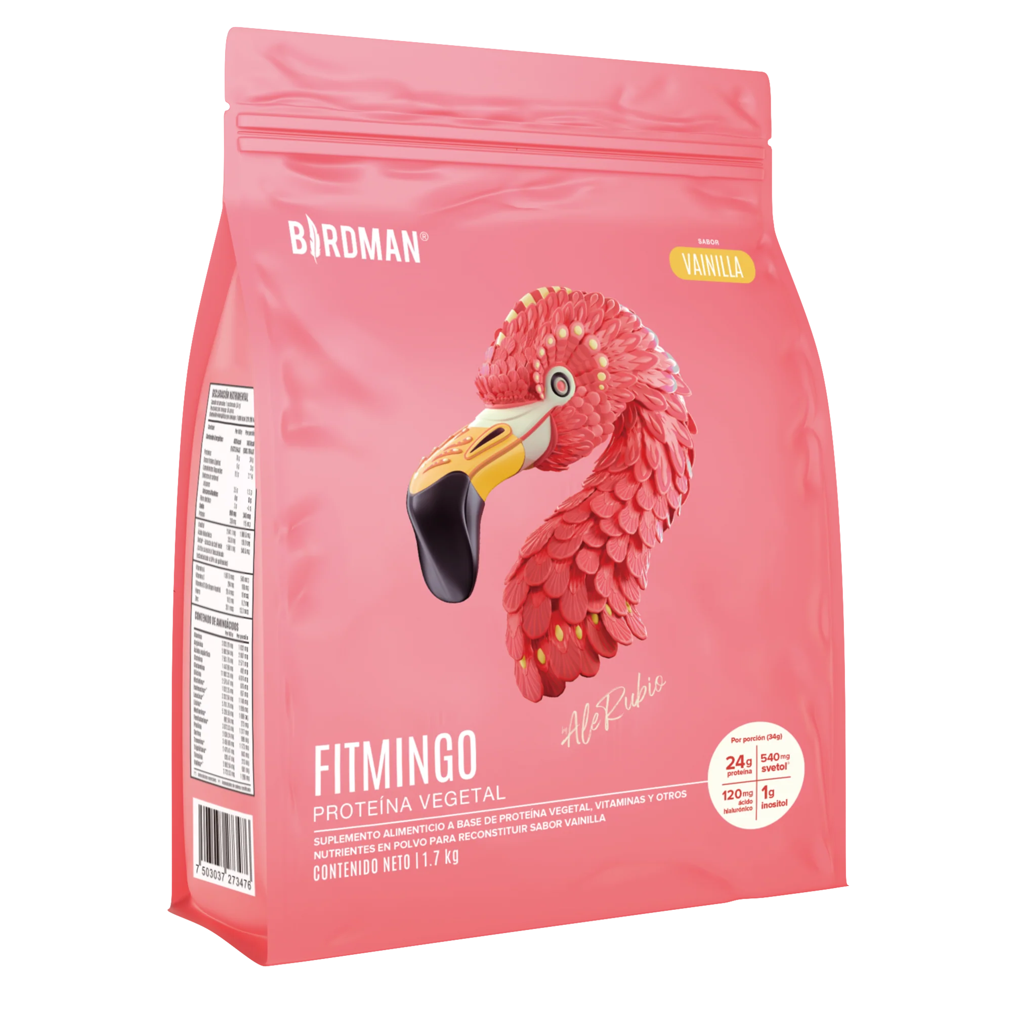 Fitmingo Protein Vainilla 1.7 kg pack - Image 3